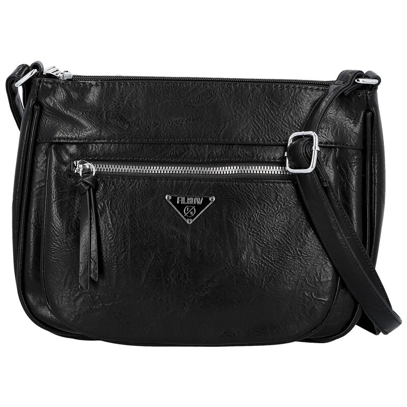 Dámská crossbody kabelka černá - Firenze Ilma černá