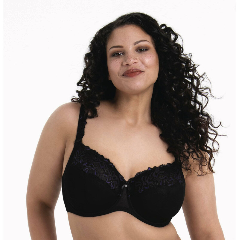 Suzette podprsenka s kosticí Full Cup 5253 black - RosaFaia 115051018