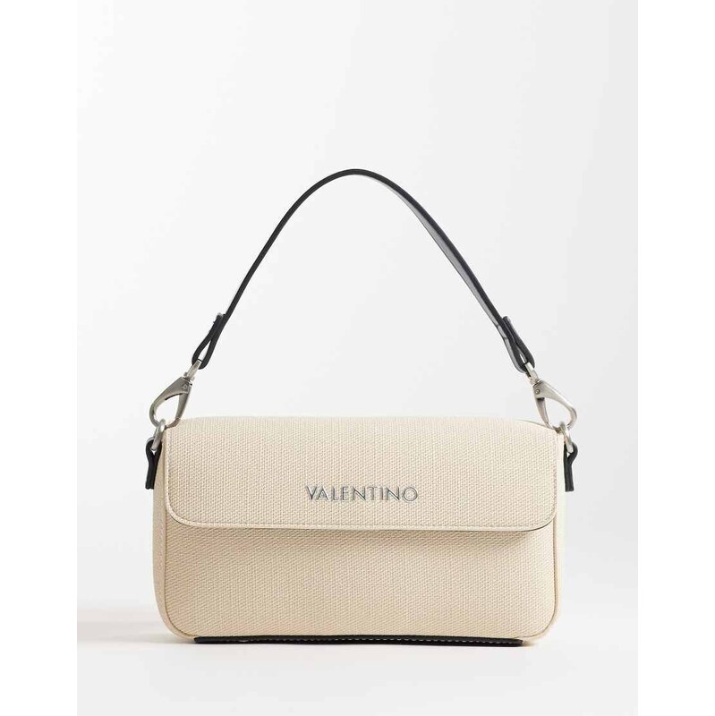 Valentino Alexia summer shoulder bag in cream and black