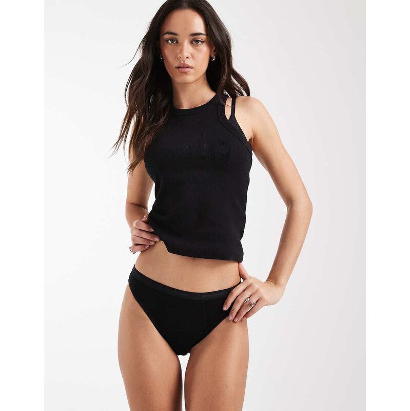 Modibodi classic super absorbency period brief in black 115052252