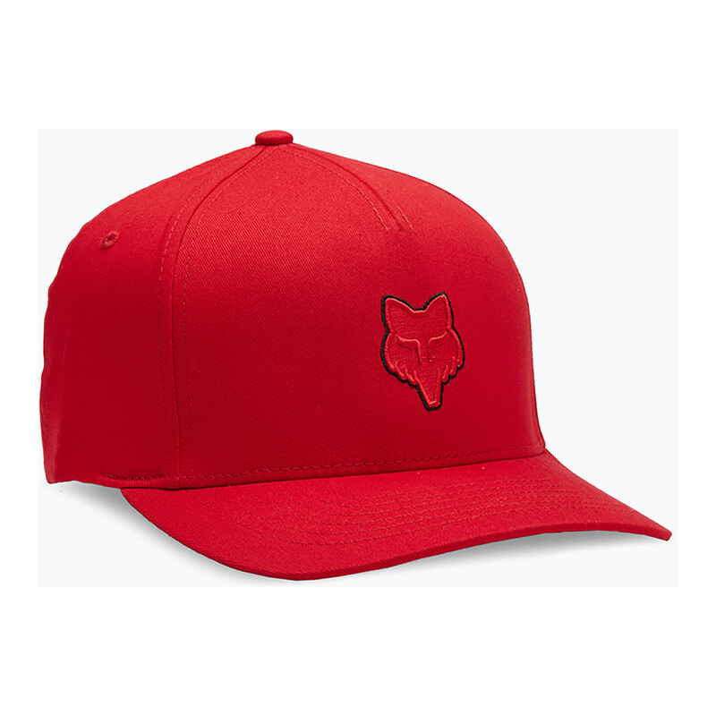 Kšiltovka Fox Racing Fox Head Flexfit flame red