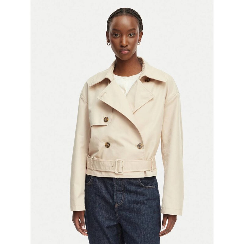 Tommy Jeans dámský béžový trenčkot 115053113