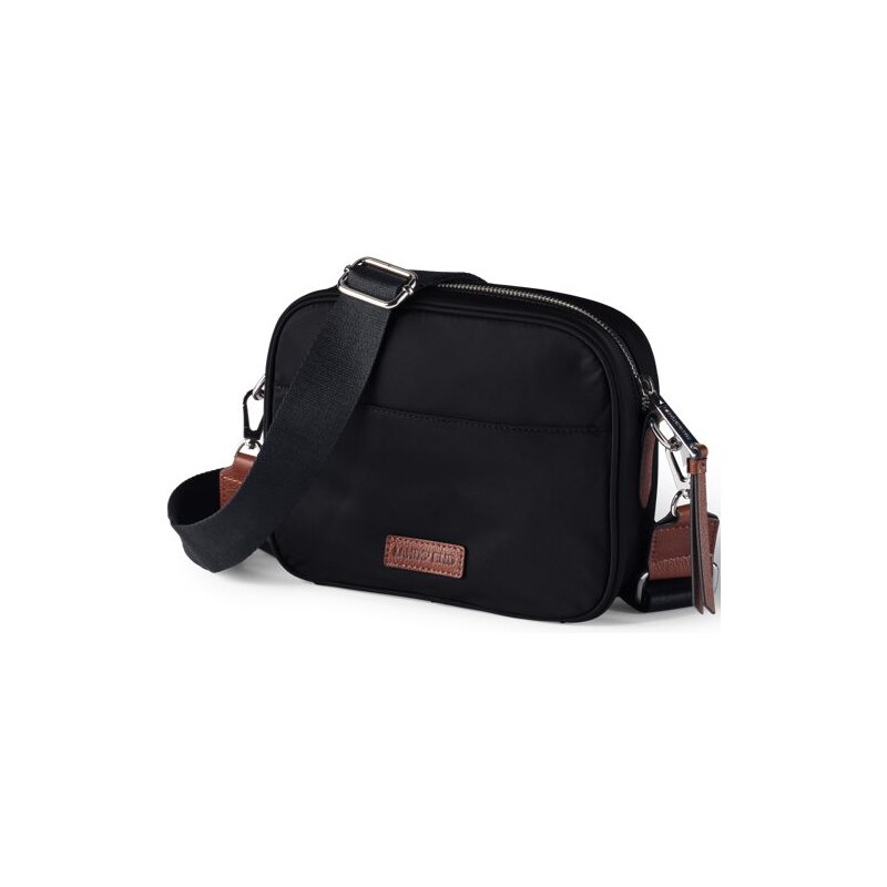 Crossbody Bag, Women, size: one size, regular, Black, Nylon, by Lands 115199641