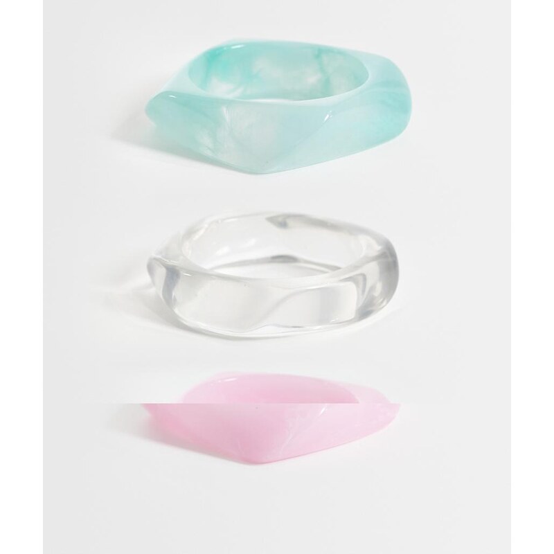 Cotton On 3 pack bracelets in multi 115422513