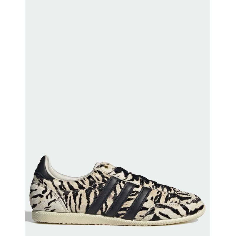 adidas Originals Japan trainers in zebra print-White