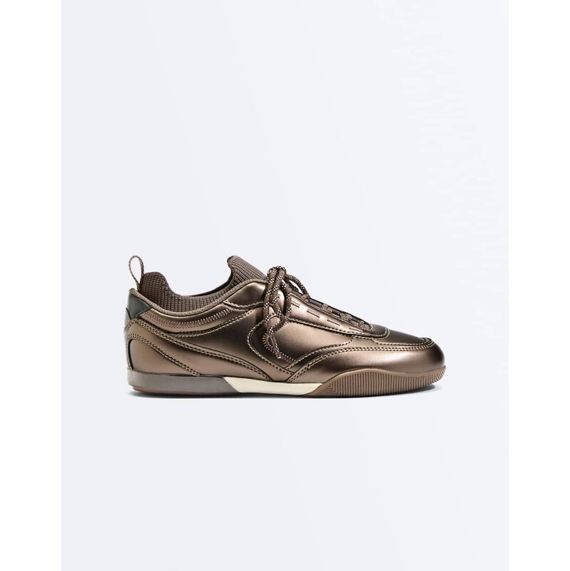 OYSHO Sock-style trainers in cream-white 115071170