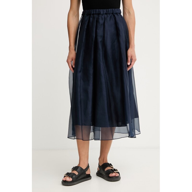 Weekend Max Mara sukně hedvábná VISINO