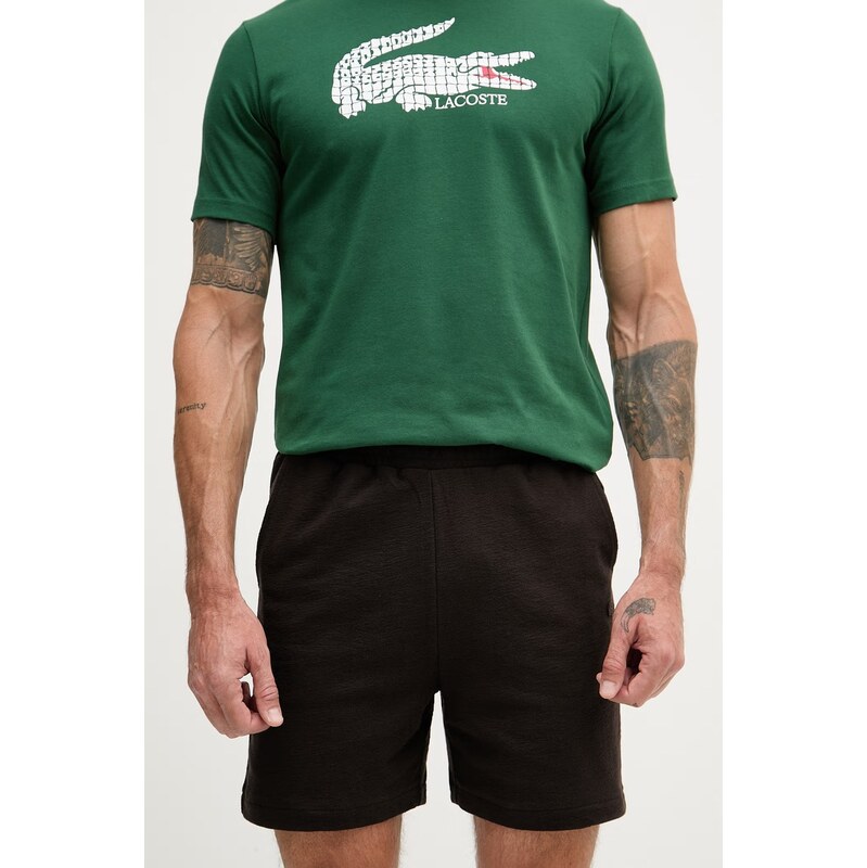 Lacoste teplákové šortky pánské bavlněné