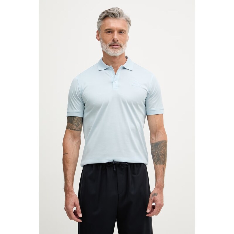 Karl Lagerfeld polo pánské bavlněné
