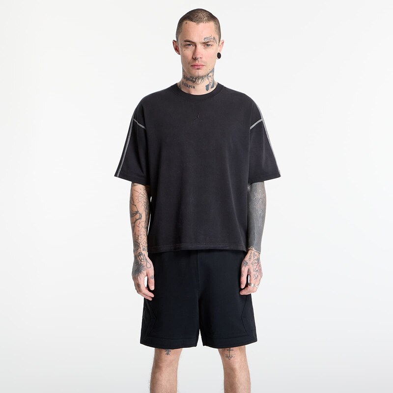 Tričko Jordan Flight Mens Heavyweight Short-Sleeve Top Black/