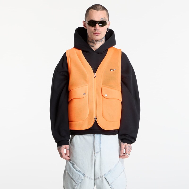 Vesta Nike Project F.R.O.G. Mens Bubble Pod Vest Total Orange/