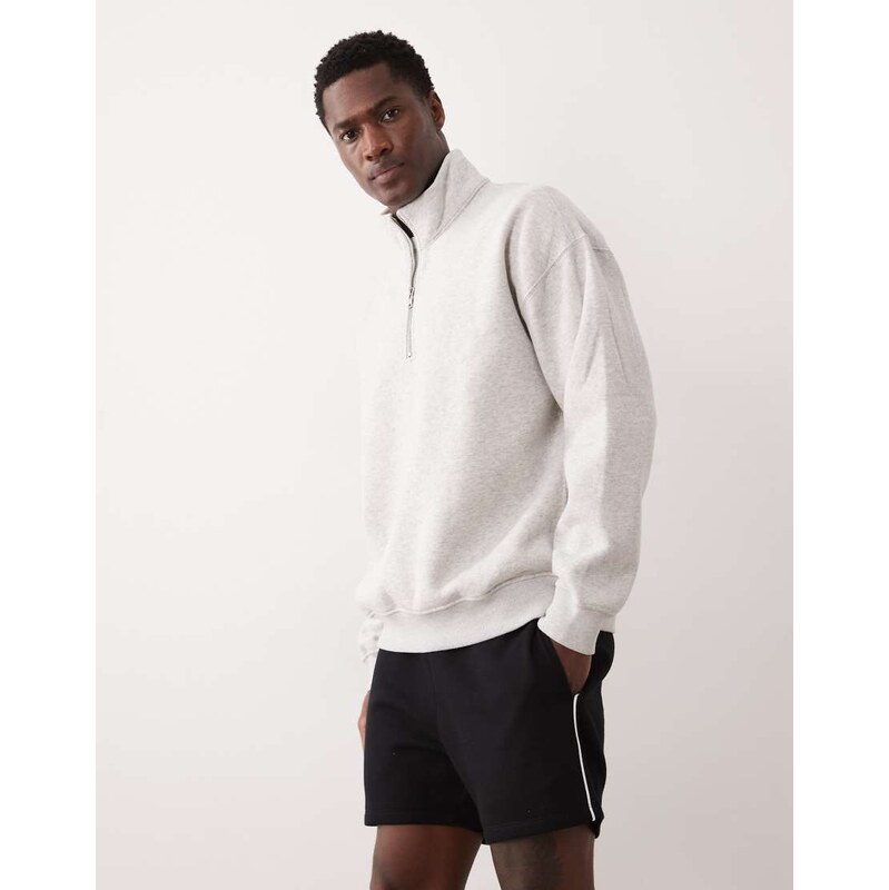 ASOS DESIGN slim fit jersey shorter jersey short with contrast