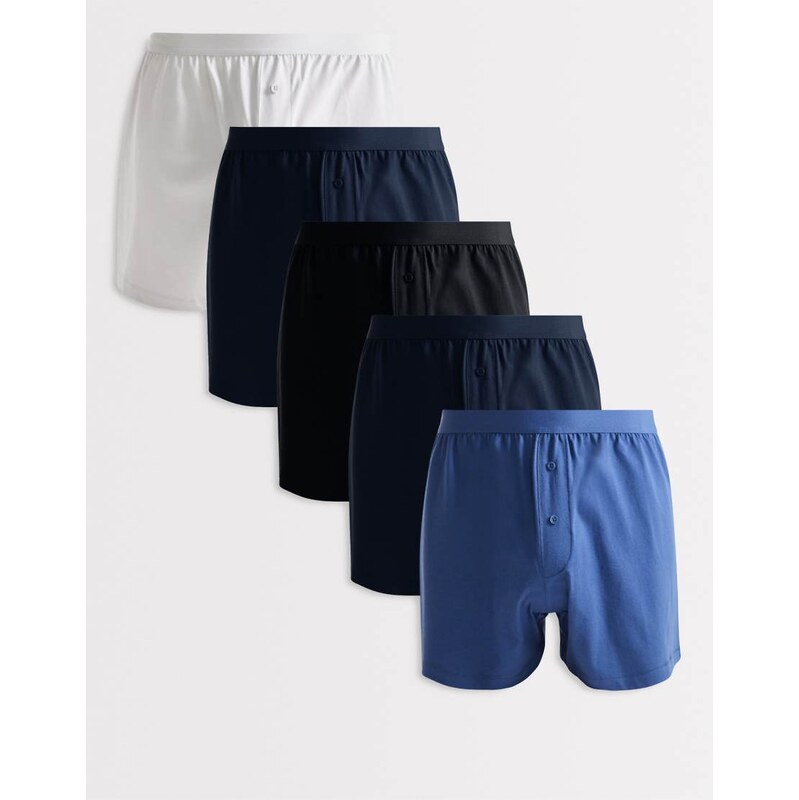 ASOS DESIGN 5 pack boxer in multi 115057768