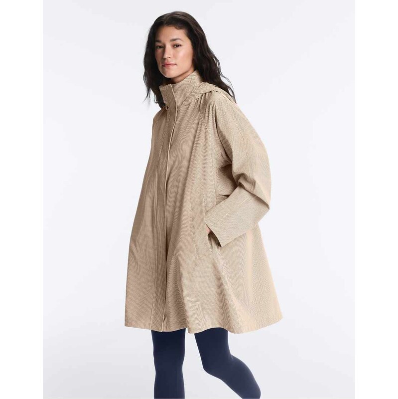 OYSHO Extra lightweight 10k waterproof jacket in brown 115058017