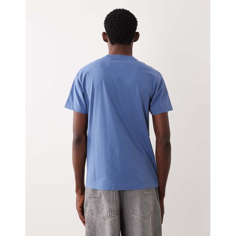 Abercrombie & Fitch icon logo everyday essential t-shirt in blue
