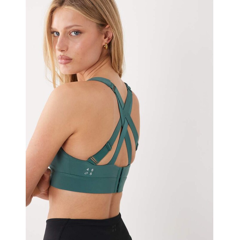 4505 Icon active high support sports bra with removable padding and 115518706
