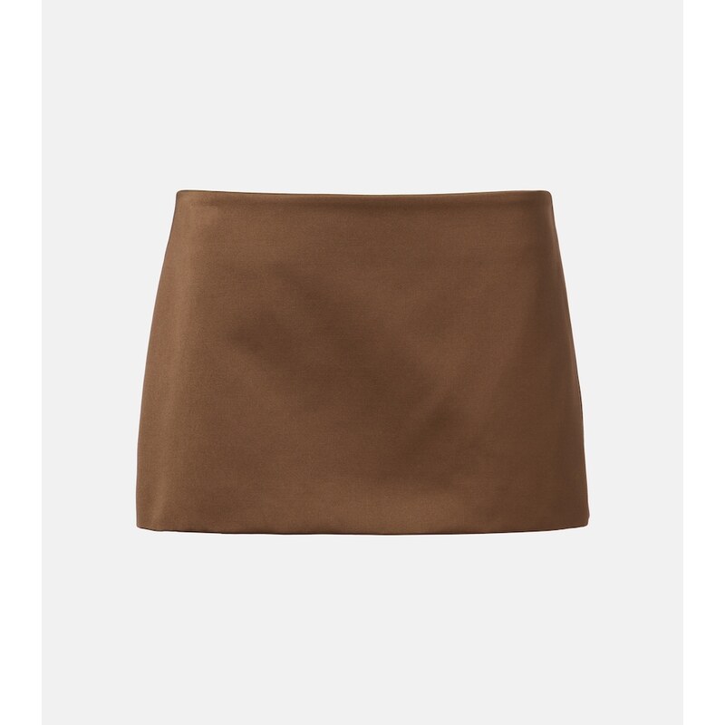 The Frankie Shop Hera satin miniskirt
