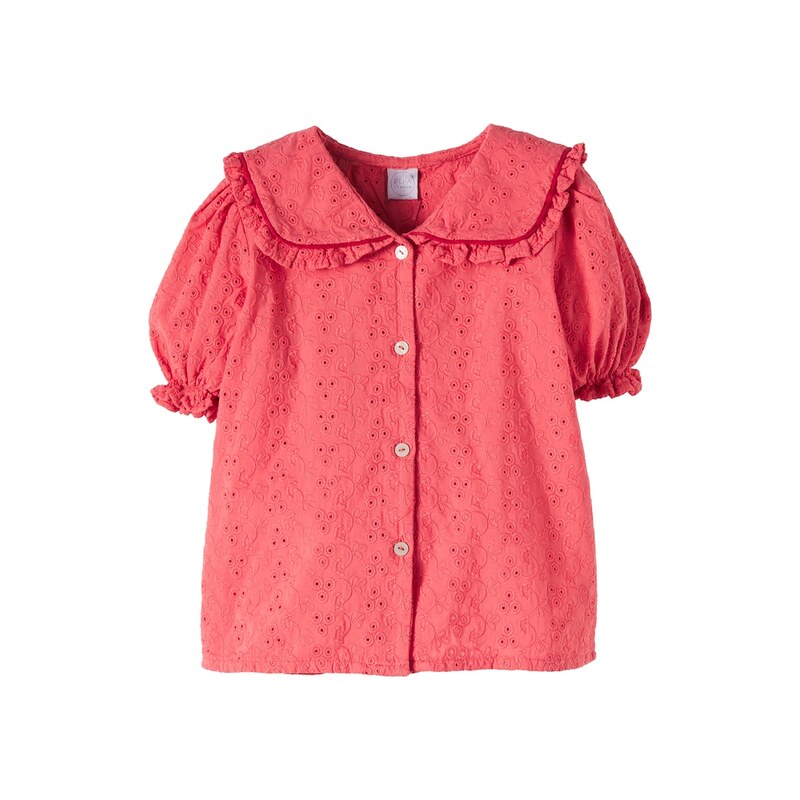 Pepa London Broderie anglaise cotton blouse