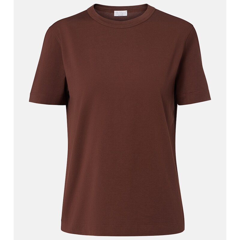 Brunello Cucinelli Monili cotton jersey T-shirt