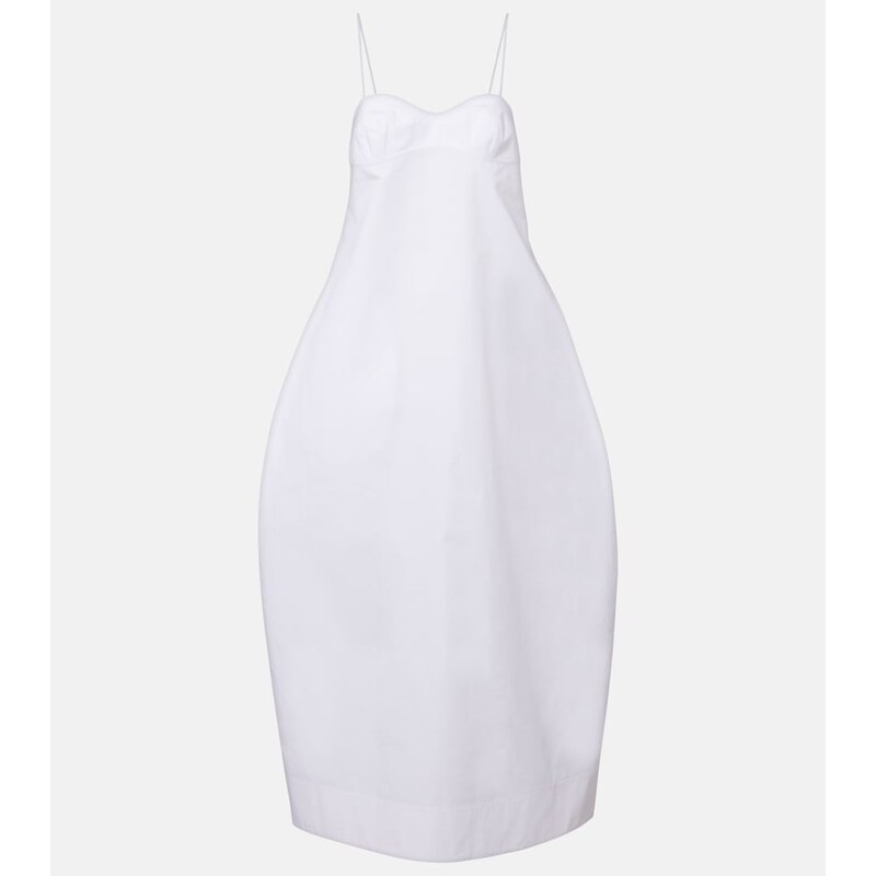 Róhe Cotton bustier dress