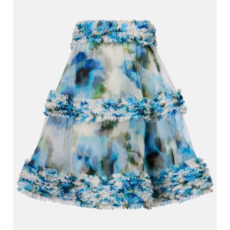 Zimmermann Alchemy ruffled silk organza minidress