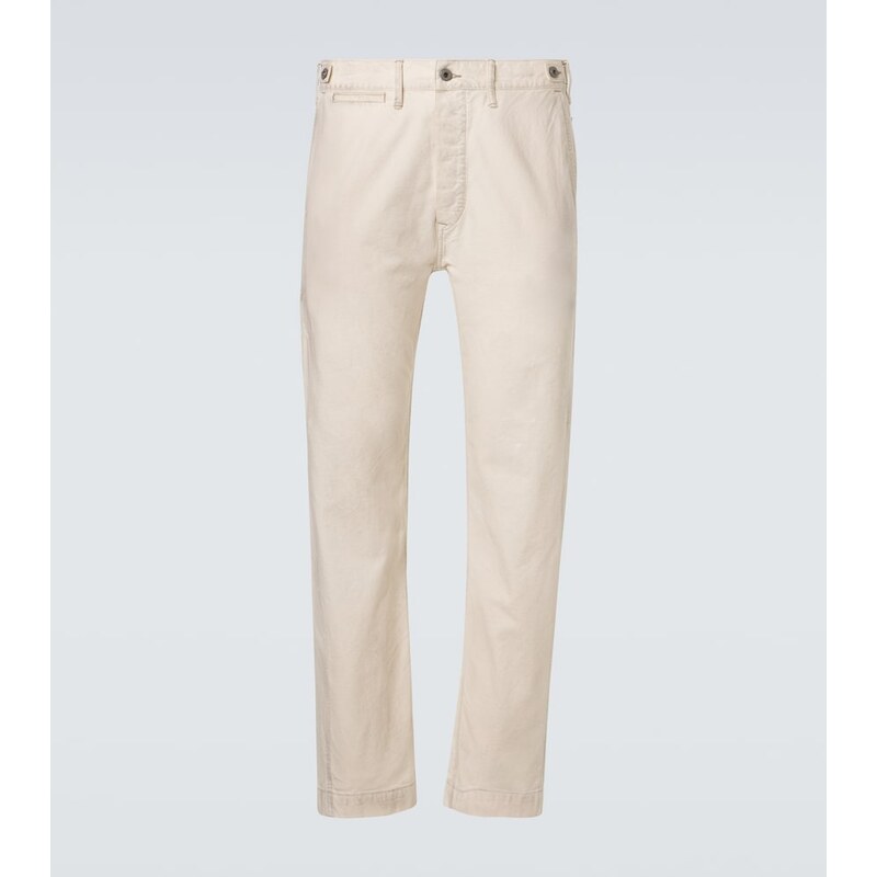 RRL Cotton canvas straight pants