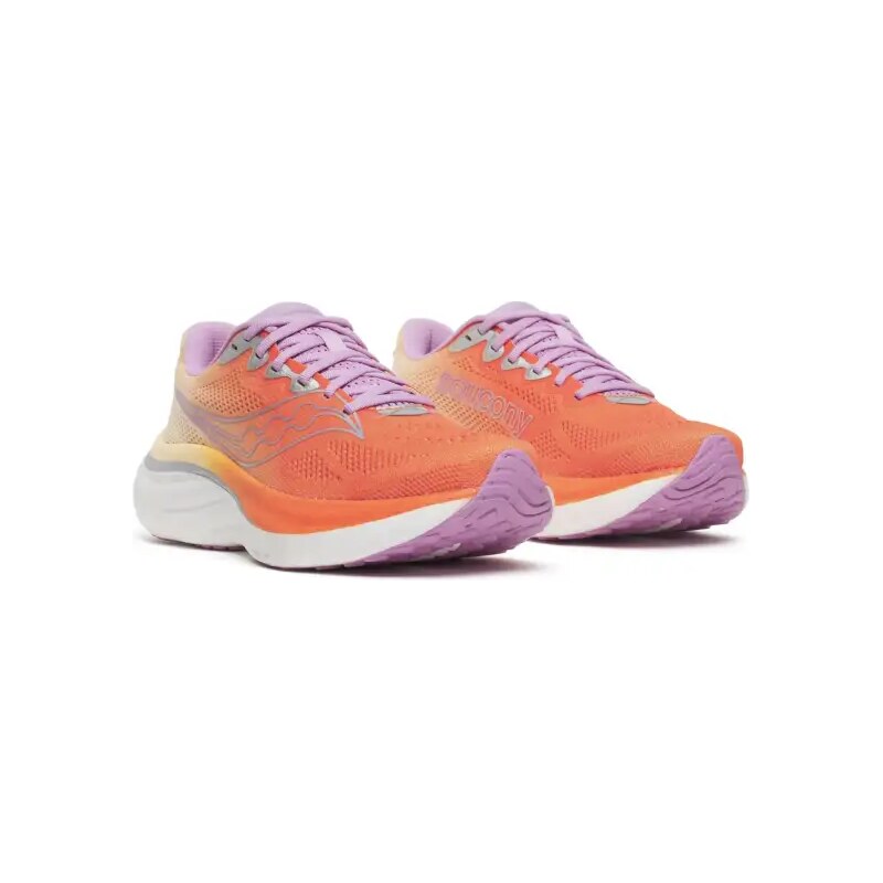 Saucony Ride 19 dámská běžecká obuv Fire/Orchid vel. 40 115066311