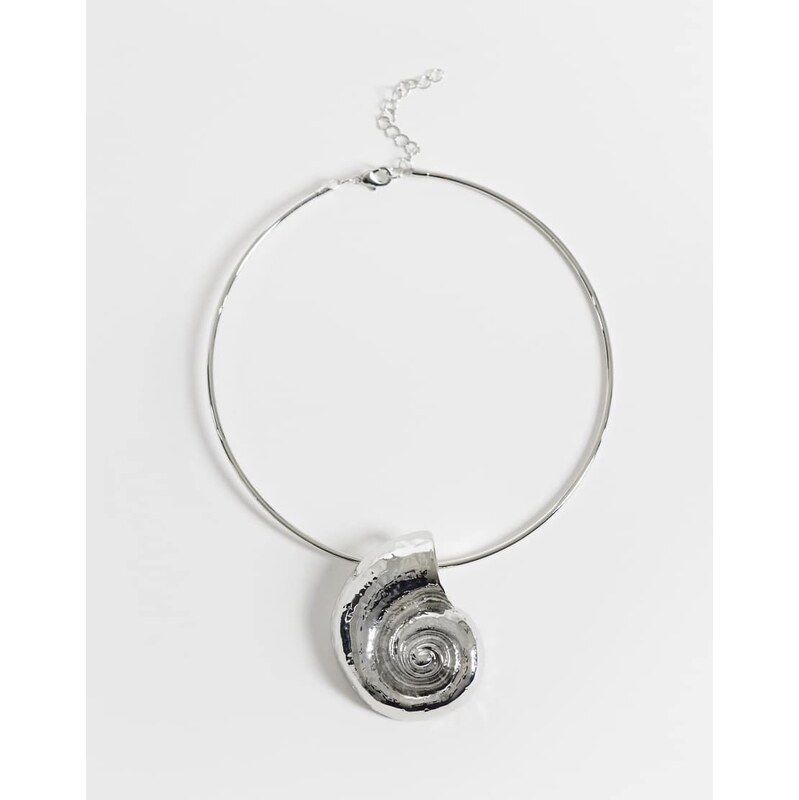 ONLY seashell necklace in silver 115522160