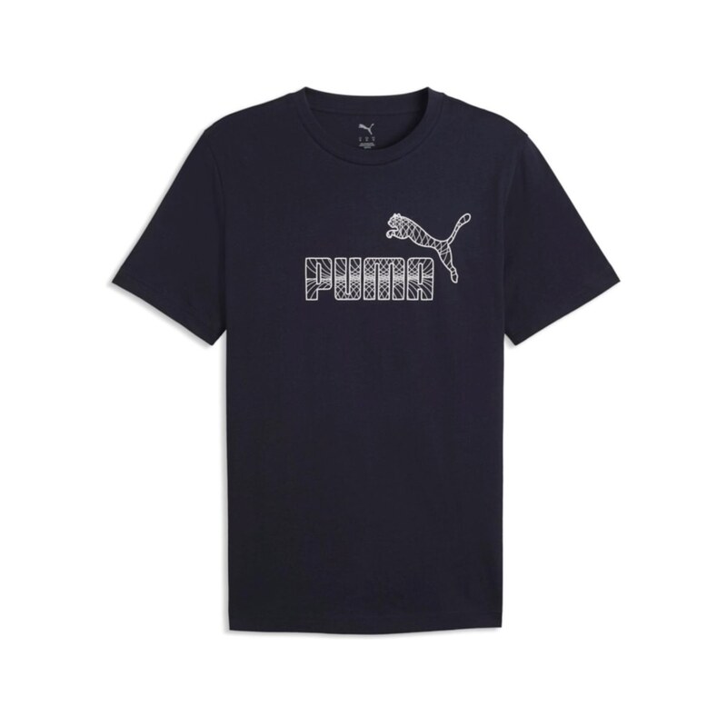 PUMA - GRAPHIC TEE PÁNSKÉ BAVLNĚNÉ TRIKO
