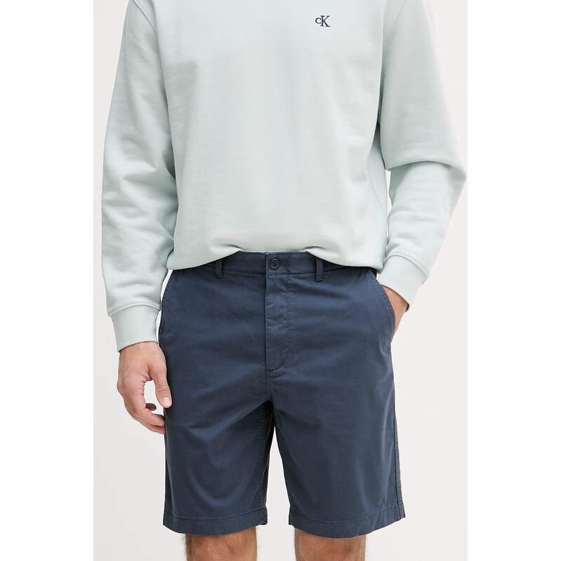 Calvin Klein Jeans chino šortky pánské bavlněné s elastanem