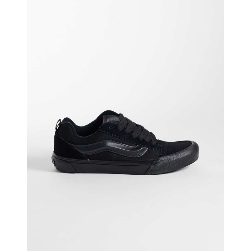 Vans Knu Skool chunky trainers in triple black