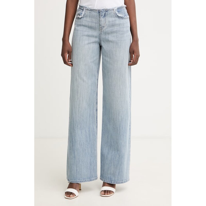 Armani Exchange džíny loose dámské 115140970