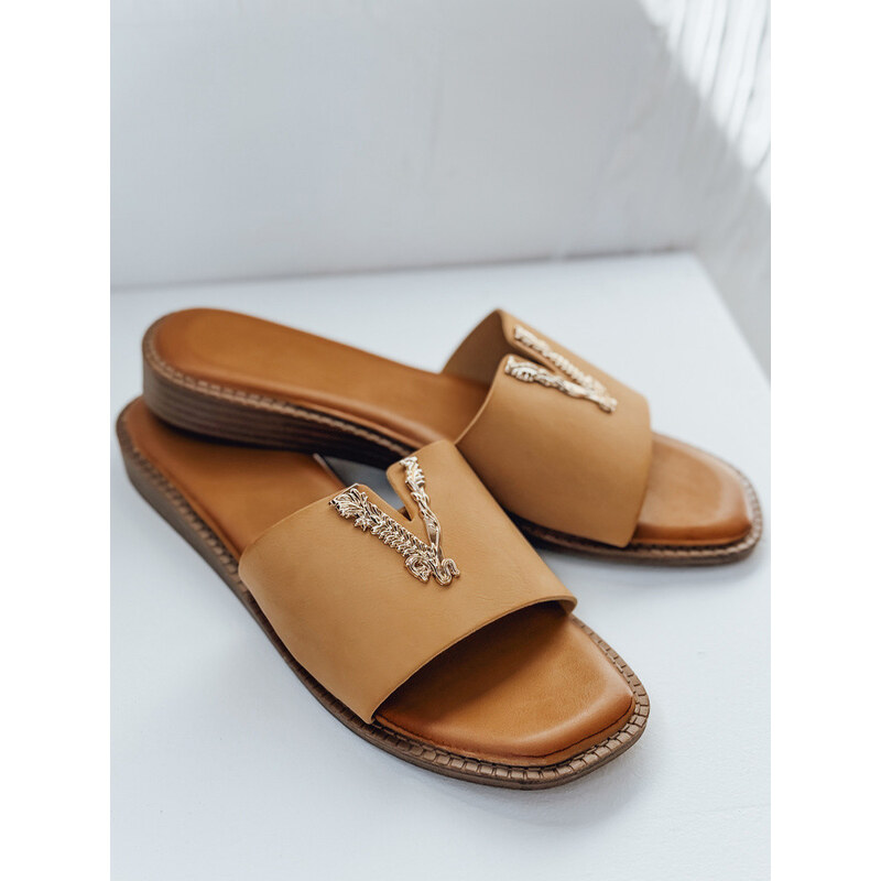 Dámské boty beige Dstreet model 21990076 - FashionStreet