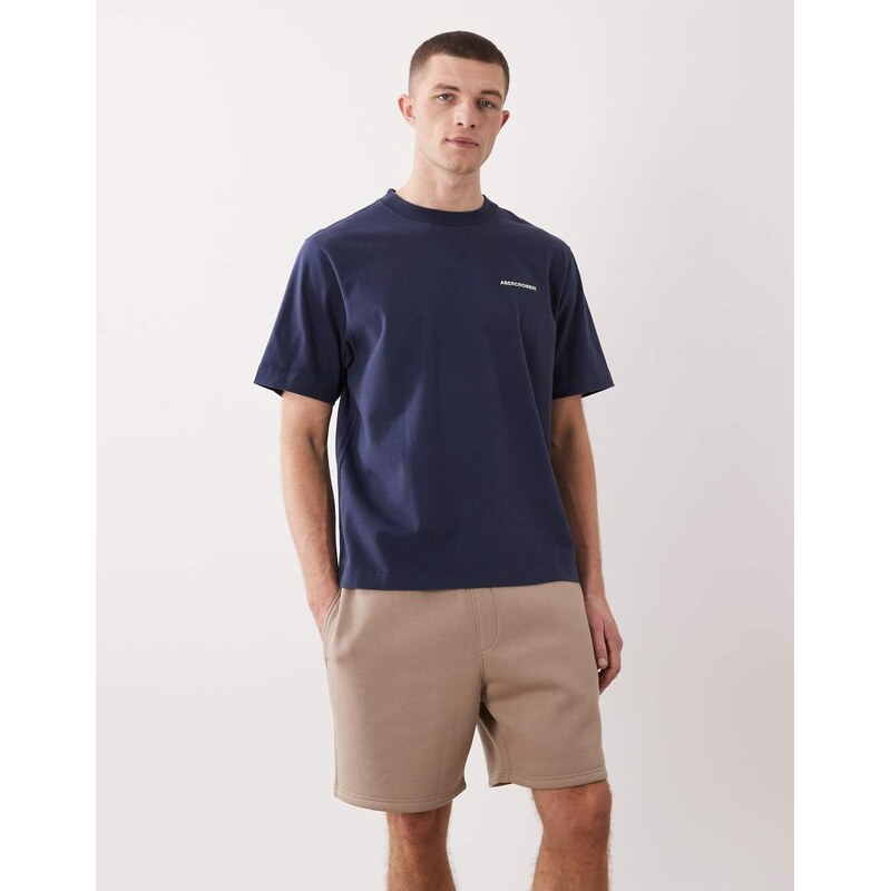 ASOS DESIGN essentials oversized mid length jersey shorts in