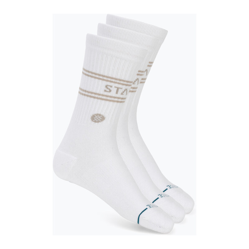 Ponožky Stance Vital Crew 3 pairs white