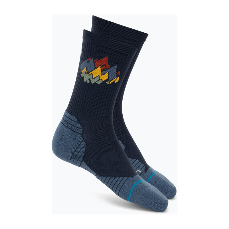 Ponožky Stance Peaks Robbed Light Crew navy
