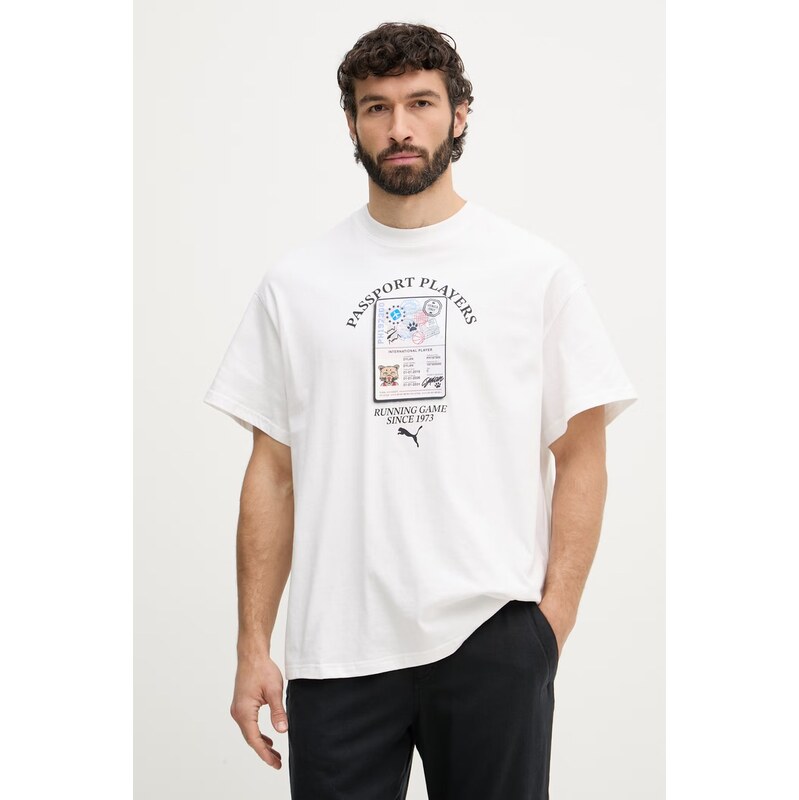 Puma tričko pánské bavlněné ATW Dylan Tee