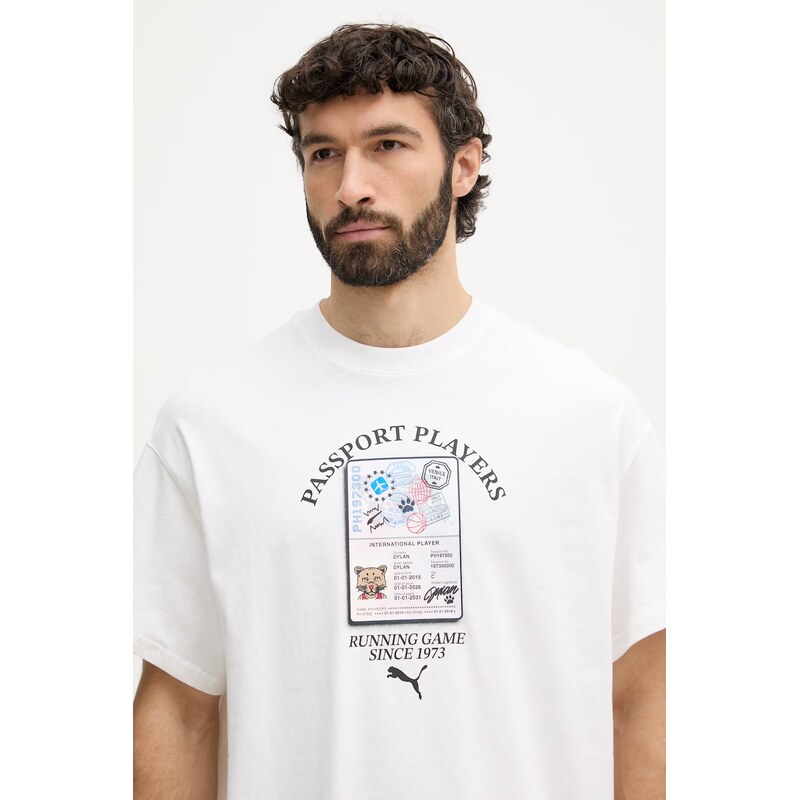 Puma tričko pánské bavlněné ATW Dylan Tee