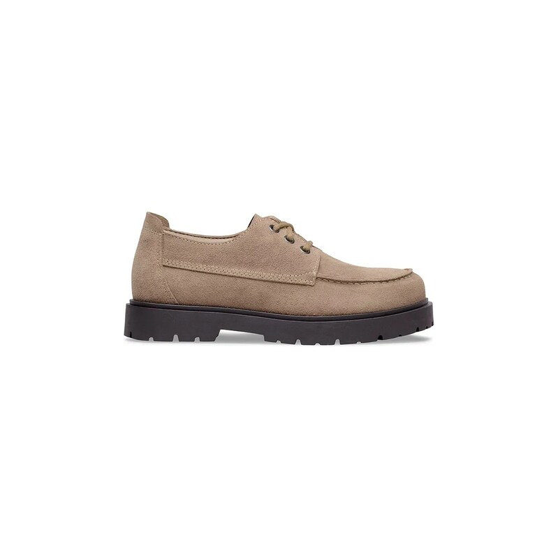 Birkenstock Semišové polobotky Birkenstock Highwood Moc Lace Low
