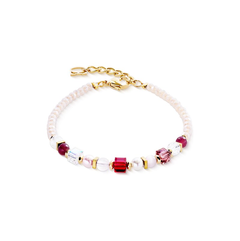 Coeur de Lion dámský náramek Princess Mix rosé blush 2105/30-0319 115075993