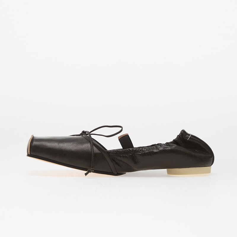 MM6 Maison Margiela MM6 Ballet Shoe Black/ Doe Brown