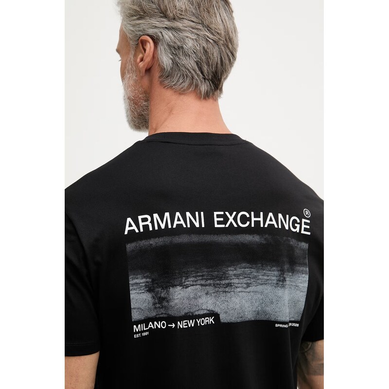 Armani Exchange tričko pánské bavlněné