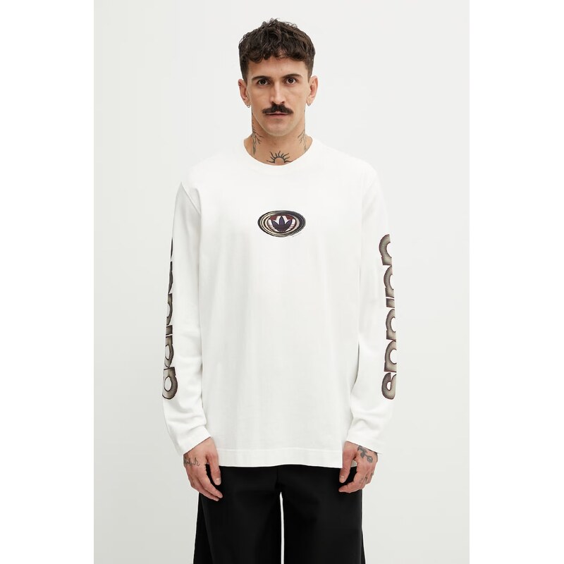adidas Originals tričko s dlouhým rukávem pánské bavlněné