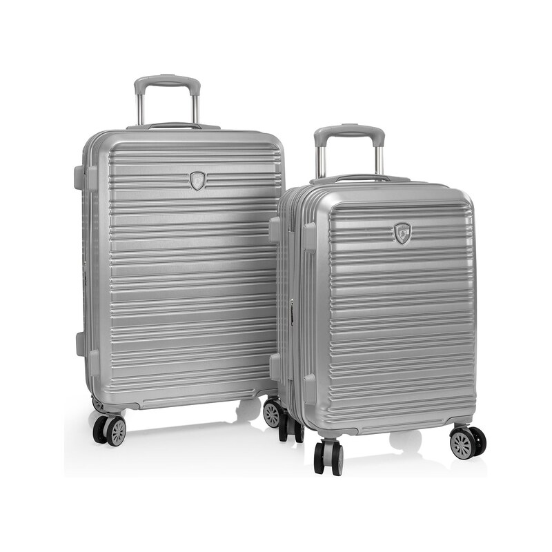 Sada cestovních kufrů Heys AeroLite S,M Silver