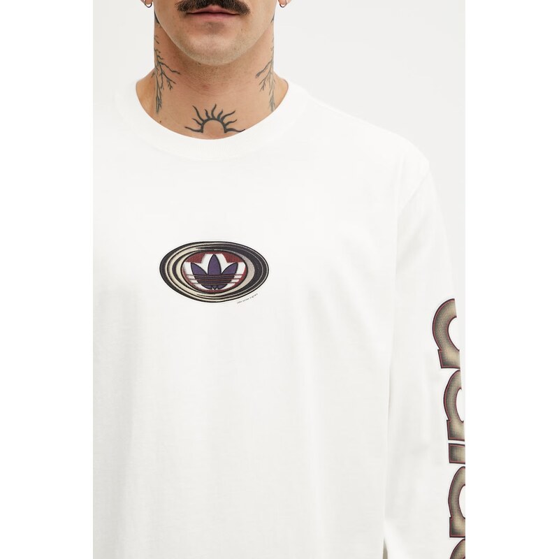 adidas Originals tričko s dlouhým rukávem pánské bavlněné