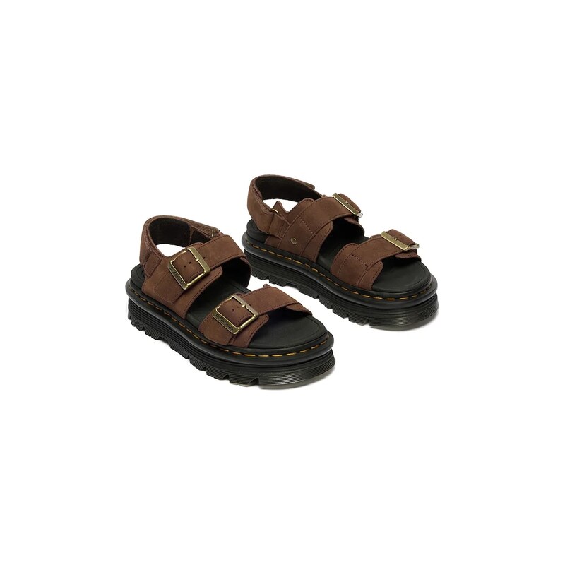 Dr. Martens ZebZag Sandal sandály na platformě dámské nubukové