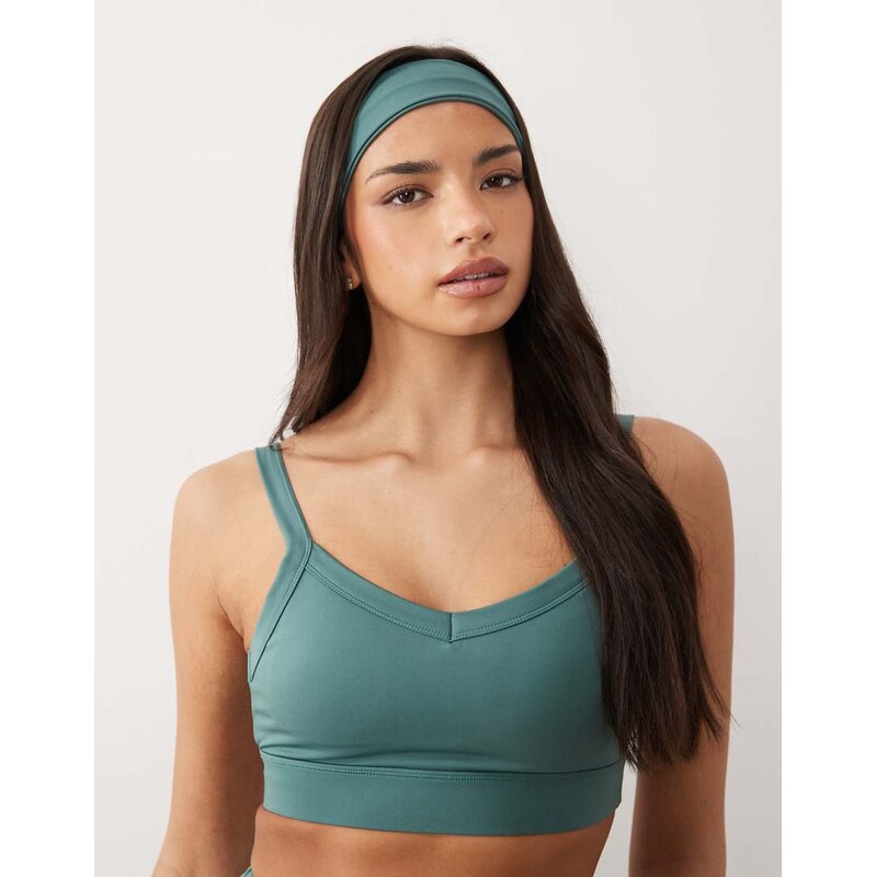 4505 active training headband in sage-Green