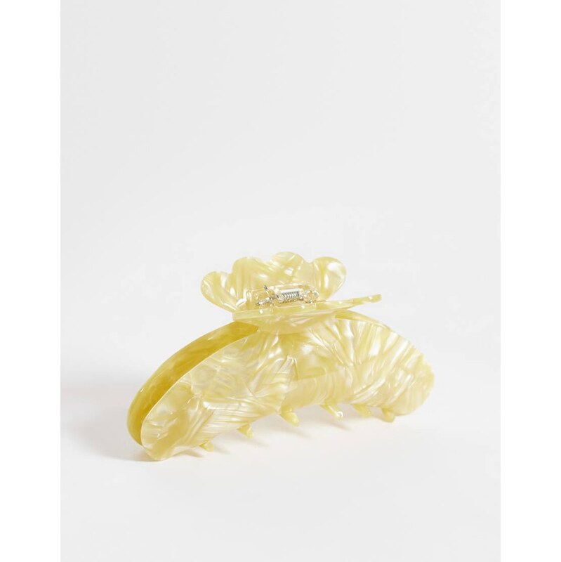 Sui Ava helle big hair claw in pistachio green 115078958