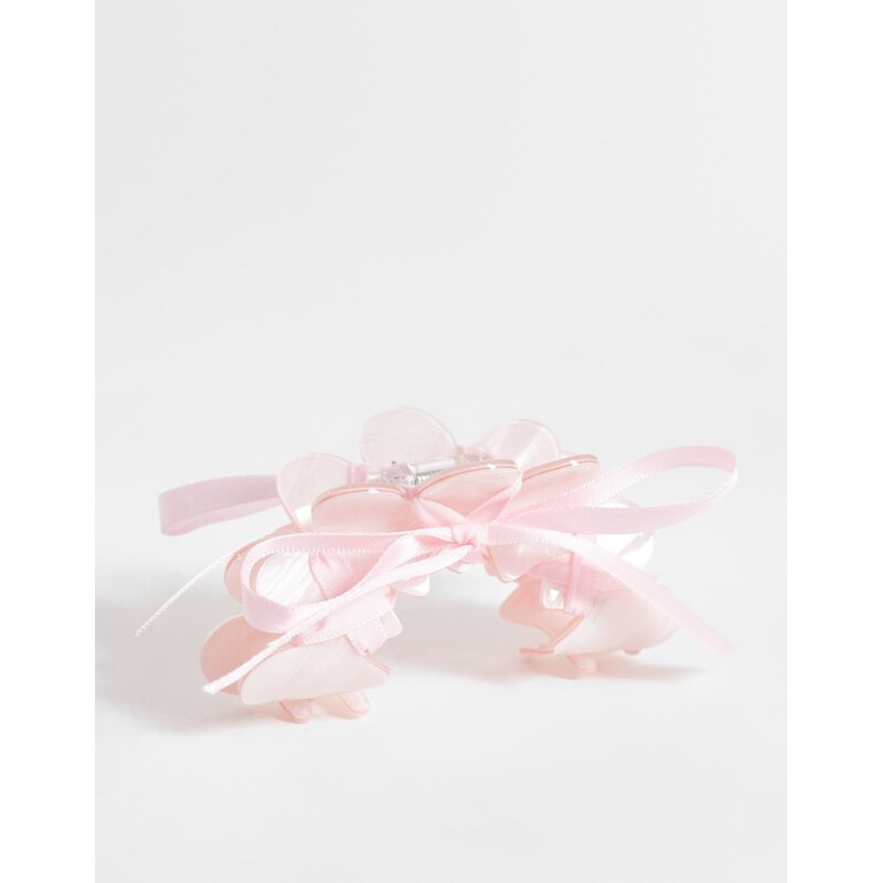Sui Ava ballerina hair claw in light pink 115078959