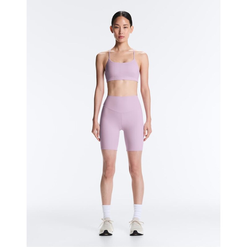 OYSHO Comfortlux high-rise 20cm short leggings in light purple
